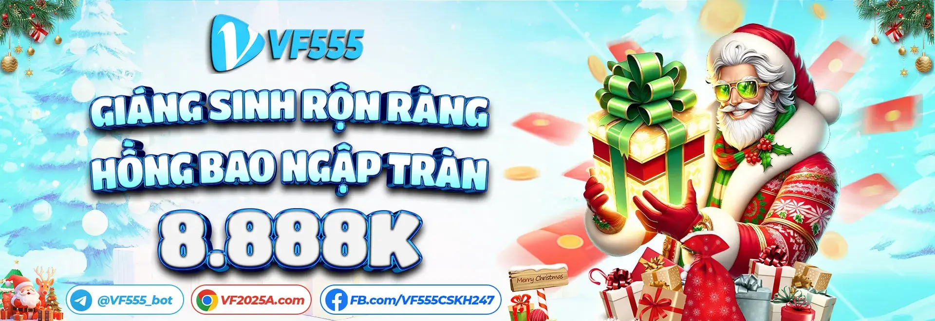 vf2026e giáng sinh nhận hồng bao 8888k